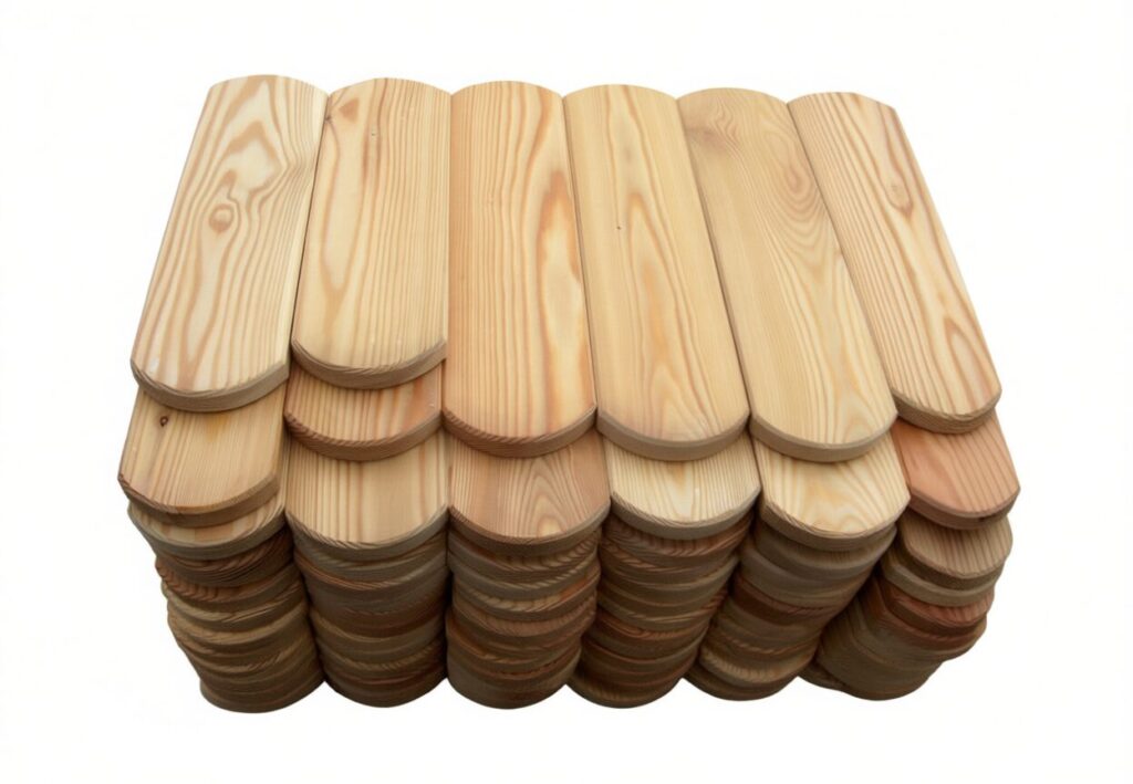 Штакетник из лиственницы АВ — прочный и красивый забор для загородного дома под Санкт-Петербургом