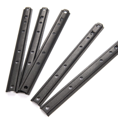 Крепеж для планкена СтройКрепп 190 мм черный усиленный (без стопора), 100 шт/уп