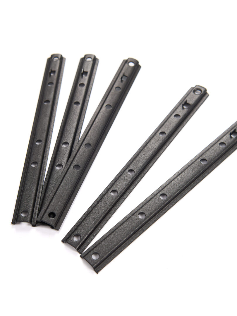 Крепеж для планкена СтройКрепп 190 мм черный усиленный (без стопора), 100 шт/уп