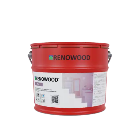 alt="Интерьерный воск Renowood Wax 1 л. — водный состав для лессирующей покраски деревянных стен и потолков"