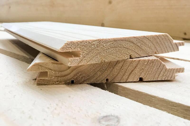 Карельский профиль хвоя 145(130)/20 сорт АВ 5 шт./упак 2,9 м2/упак, 4 метра — изображение 3