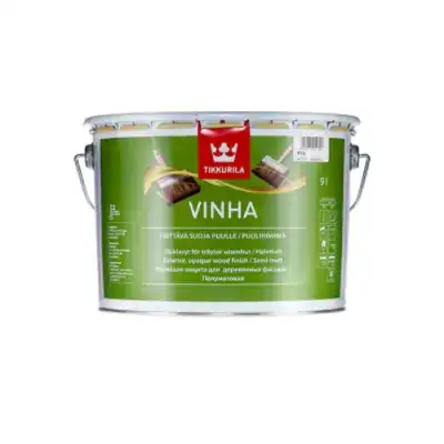 Кроющий антисептик Tikkurila VINHA VVA, 1 л, полуматовый