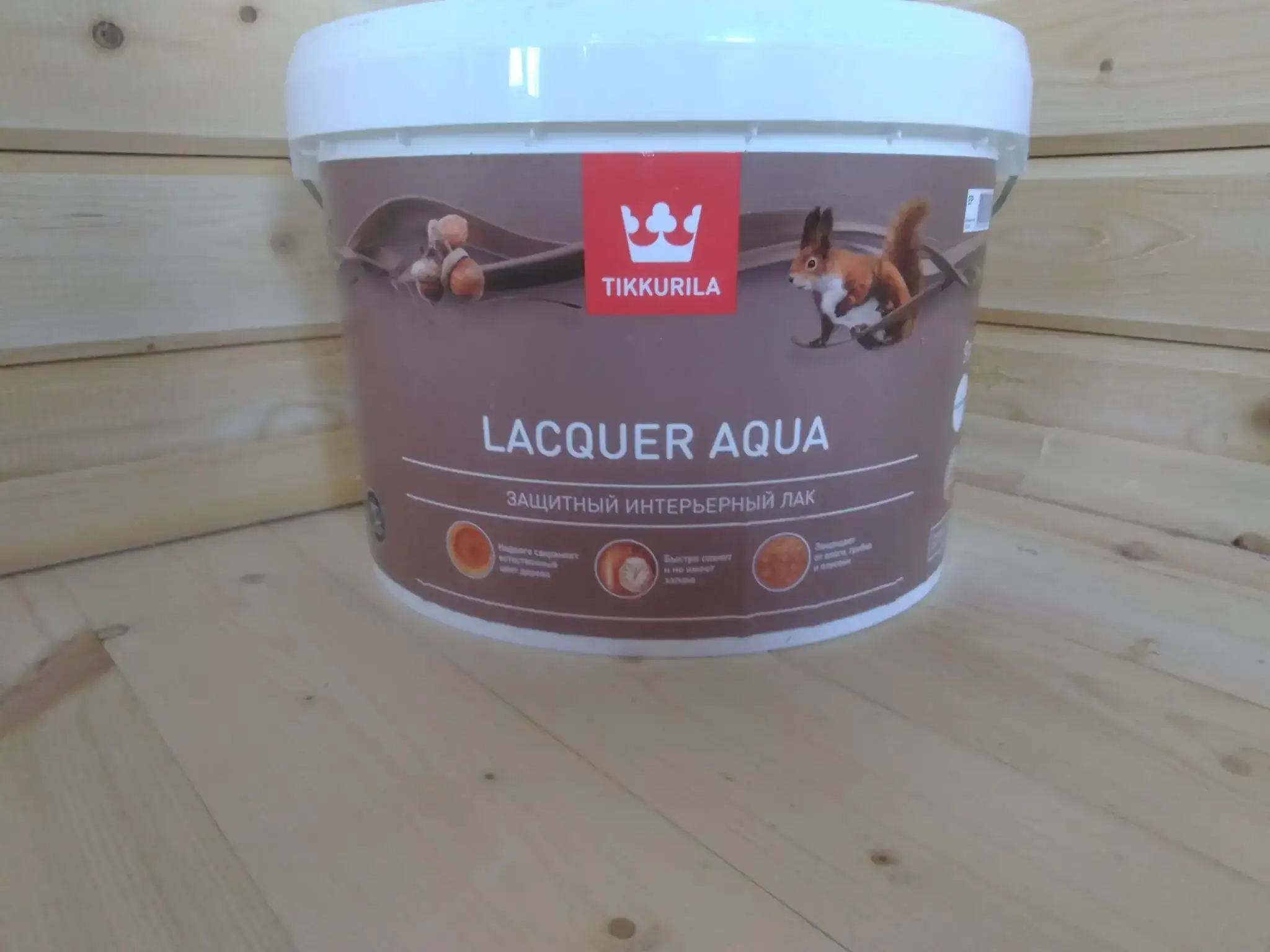 alt="банка Tikkurila LACQUER AQUA 3.6 литра"