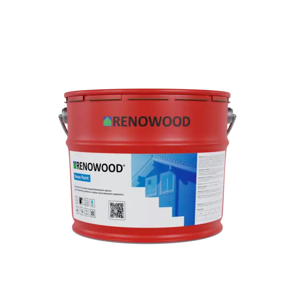 Краска RENOWOOD House Paint для фасадов и интерьера — изображение 2