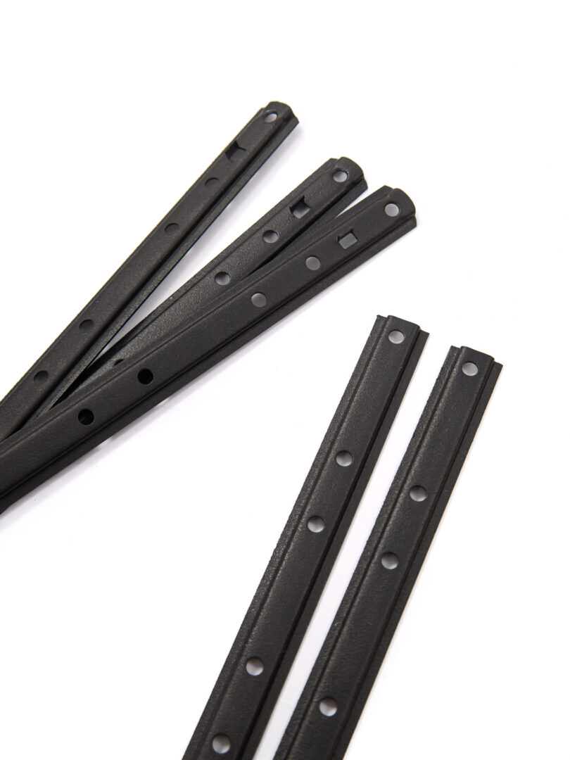 Крепеж для планкена СтройКрепп,цвет черный, УСИЛЕННЫЙ (БЕЗ СТОПОРА) 145/17/1мм.( 400 шт / уп) — изображение 3