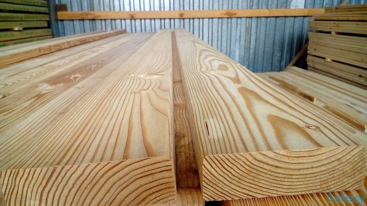 Палубная доска лиственница 140/28 сорт А (Директ, 4 шт./упак),1,12 м2/упак, 2 метра