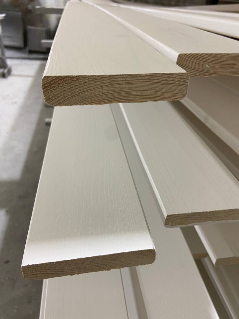 Планкен прямой хвоя 145 * 20 сорт АВ 5 шт./упак,2,9м2/упак, 4 метра — изображение 2