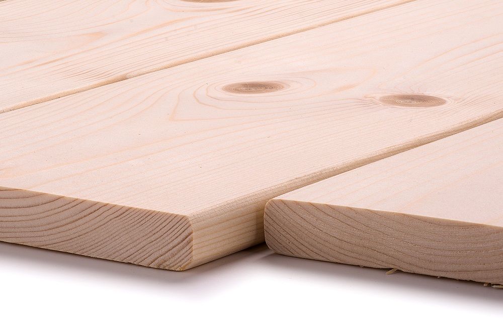 Планкен прямой хвоя 145 * 20 сорт АВ 5 шт./упак,2,9м2/упак, 4 метра