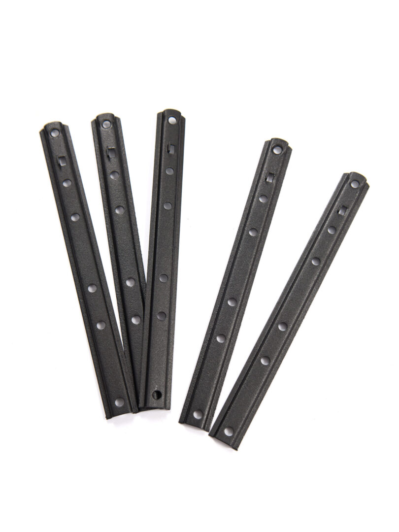 Крепеж для планкена СтройКрепп черный, усиленный со стопором , 145/17/1 мм (400 шт/упаковка)