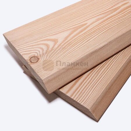 Планкен скошенный лиственница 140(130)/20 мм, сорт В — 4 шт. 3 м