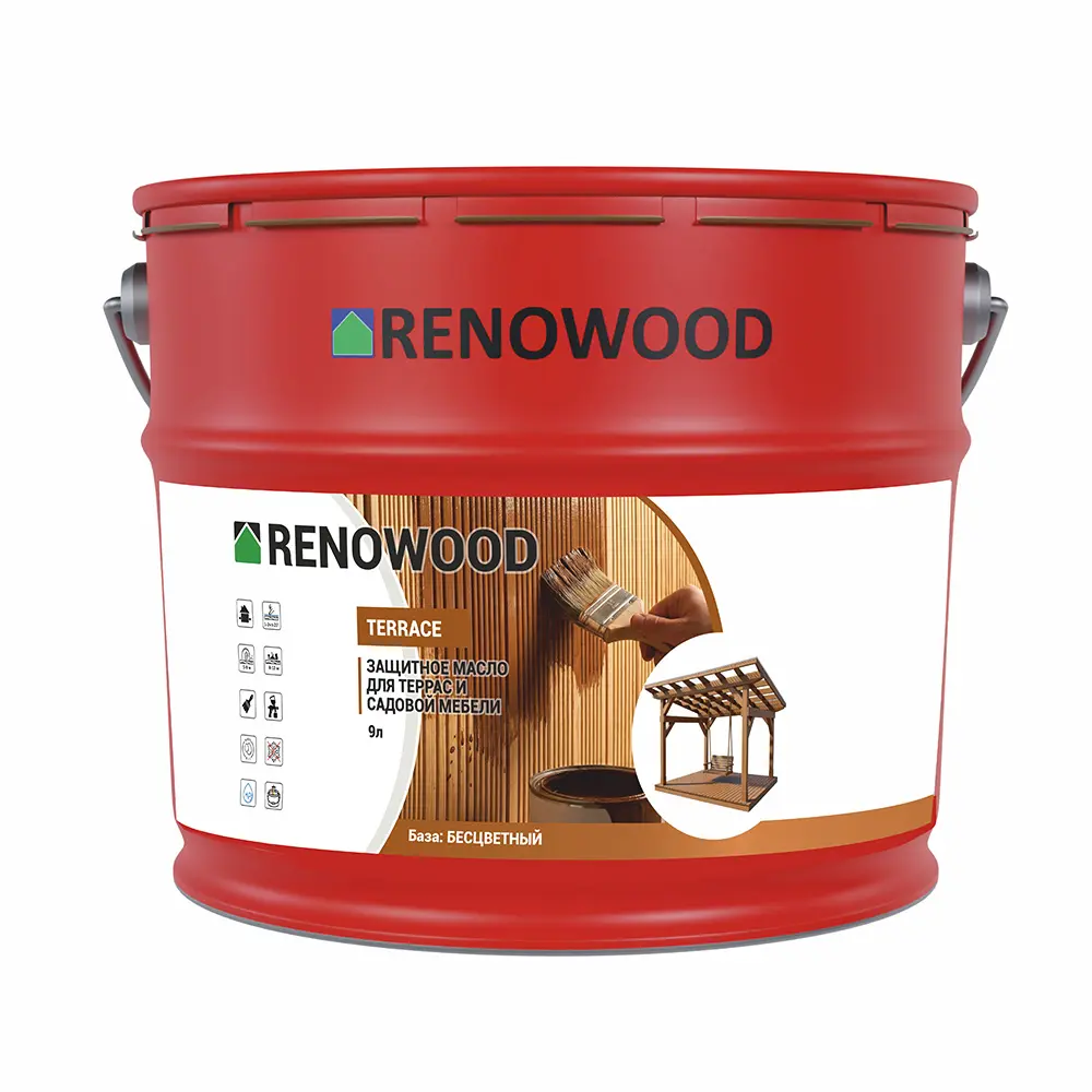 Террасное масло RENOWOOD Terrace для дерева