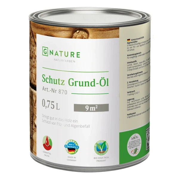 Защитное грунт-масло GNATURE 870 Schutz Grund-Öl