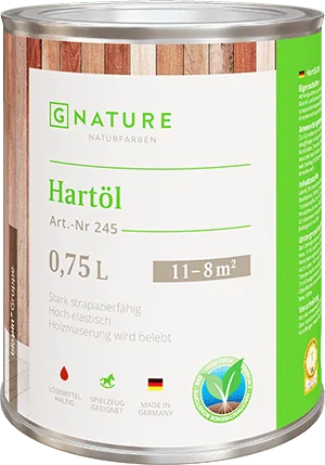 Твёрдое масло GNATURE 245 Hartöl — изображение 3