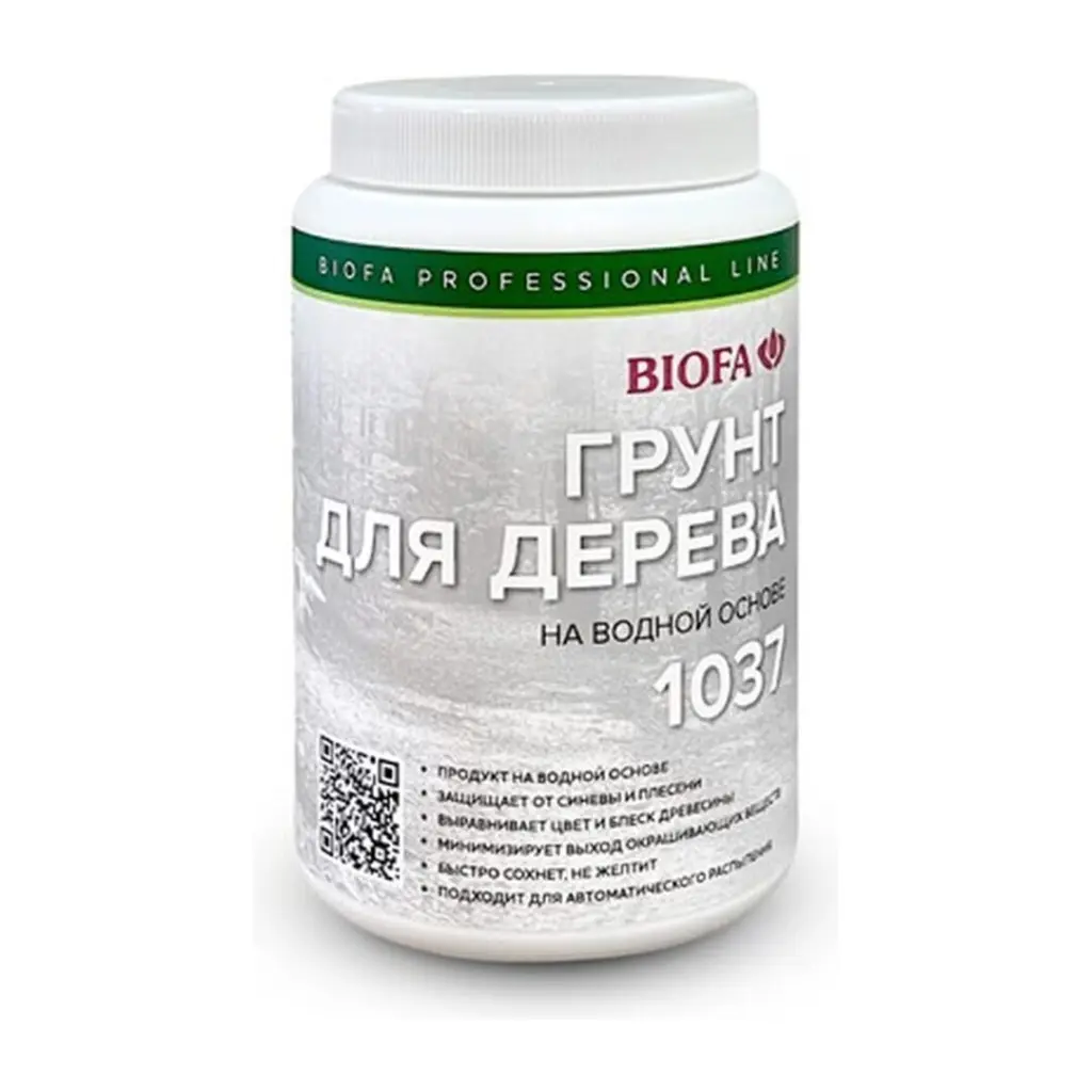 Грунт BIOFA 1037 для дерева на водной основе