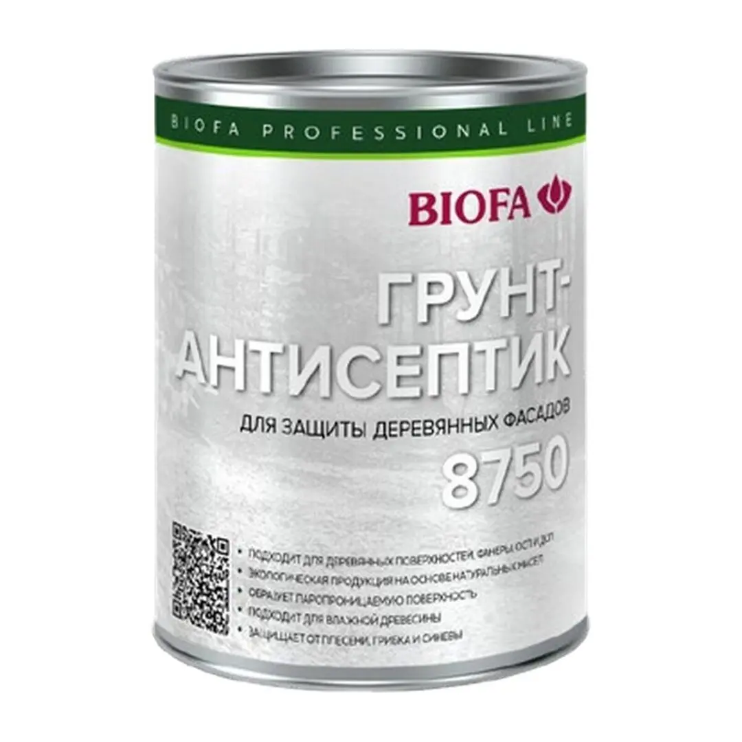Грунт-антисептик BIOFA 8750 для дерева