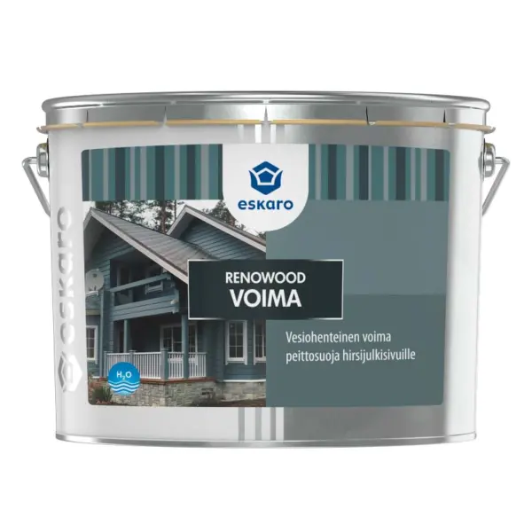 Кроющий антисептик RENOWOOD Voima для деревянных фасадов