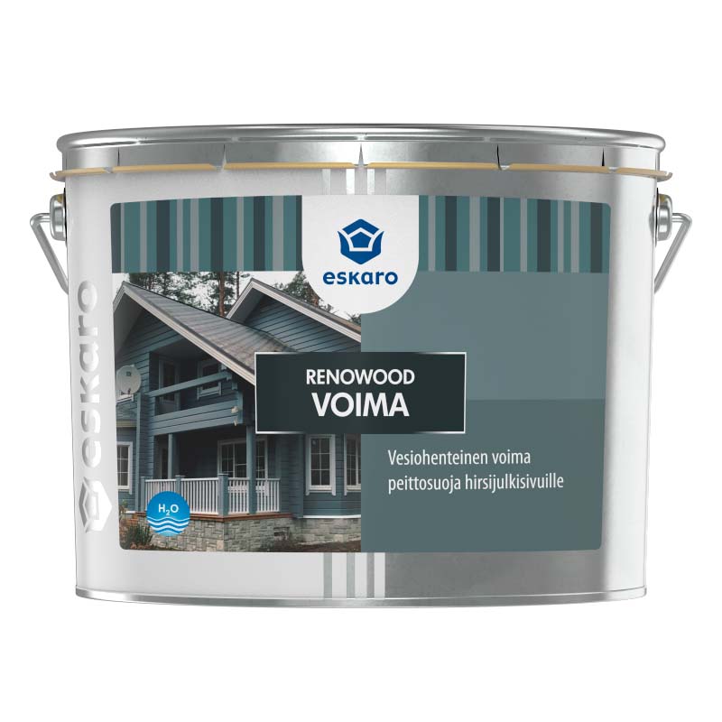 Кроющий антисептик RENOWOOD Voima для деревянных фасадов
