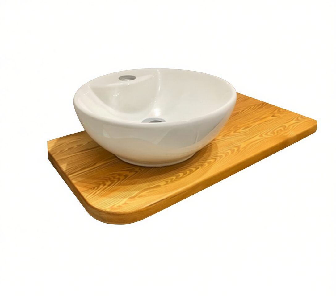 столешница из лиственницы в интерьере