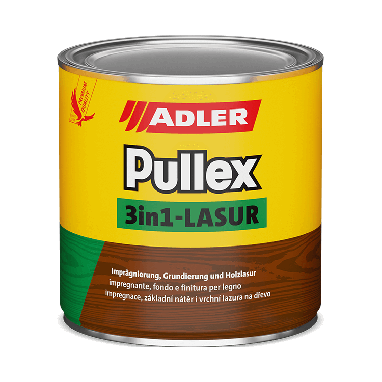 Пропитка-лазурь ADLER Pullex 3in1-Lasur для фасадов