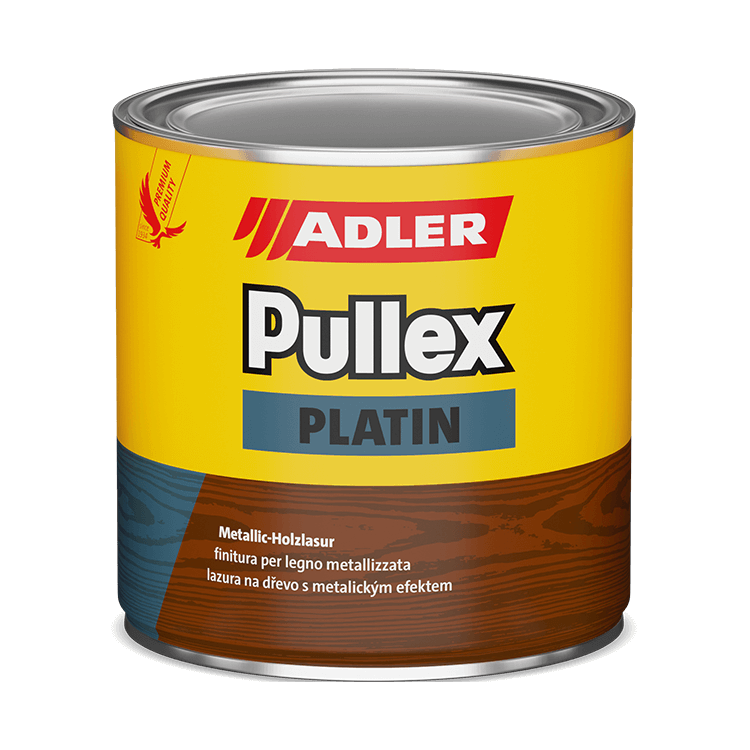 Лазурь ADLER Pullex Platin с эффектом металлик