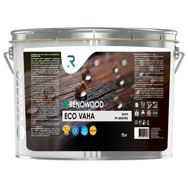 Интерьерный воск RENOWOOD Eco Vaha для дерева