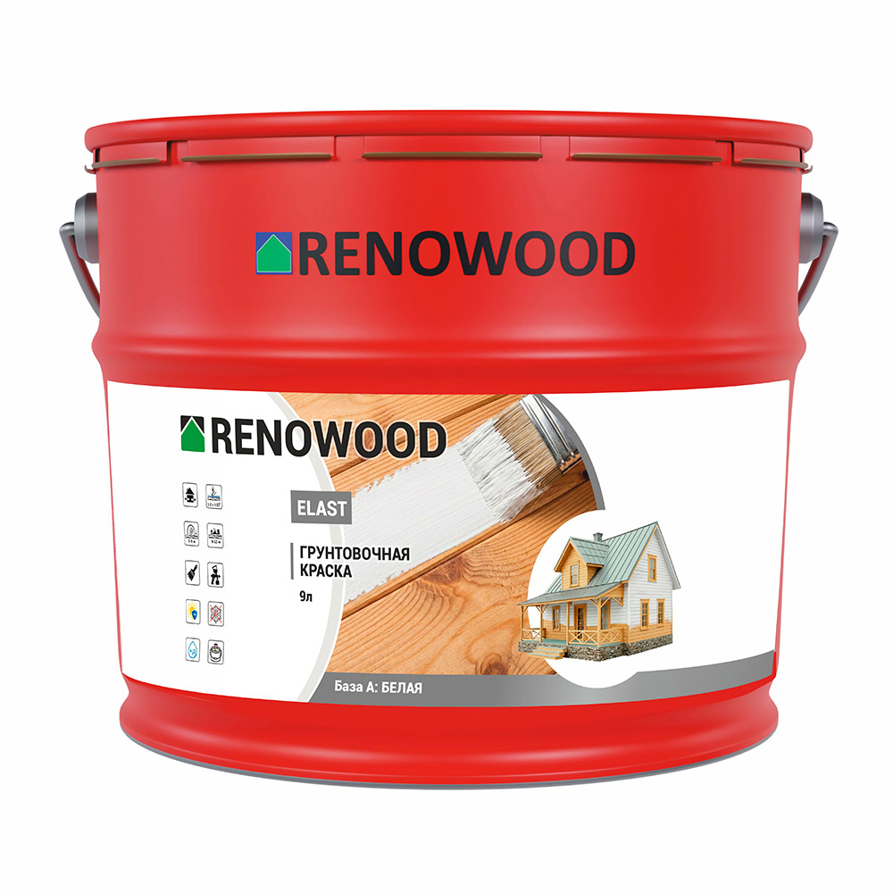 Адгезионный грунт RENOWOOD Elast Primer для дерева