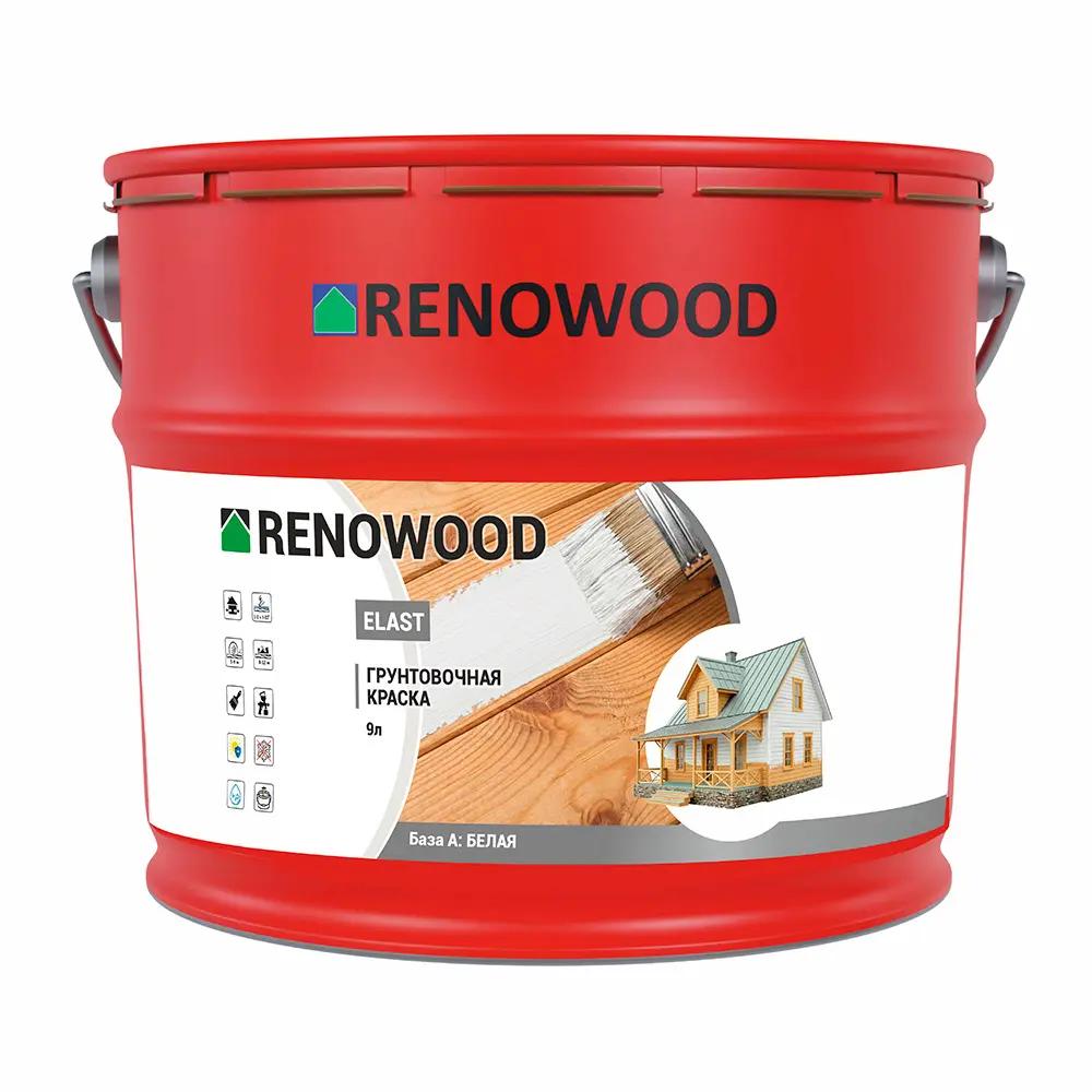 Адгезионный грунт RENOWOOD Elast Primer для дерева