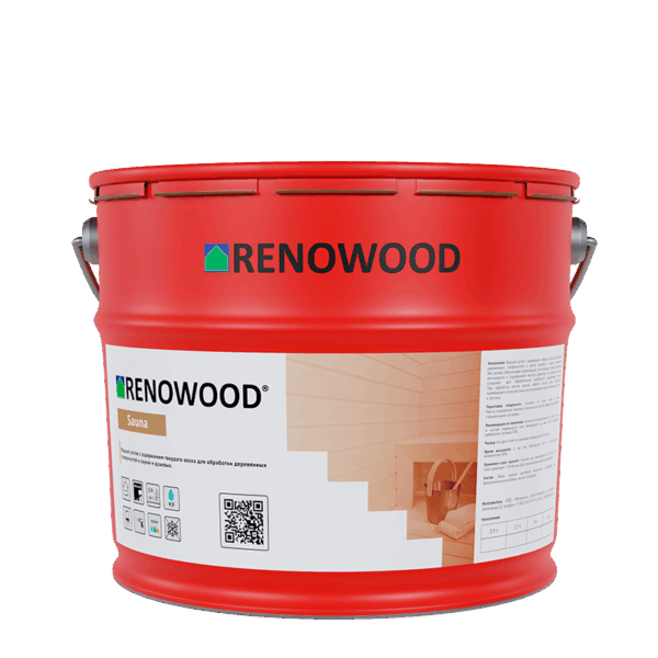 Воск RENOWOOD Sauna для саун, бань и душевых