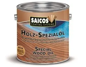 Масло SAICOS Holz-Spezialöl для террас и садовой мебели