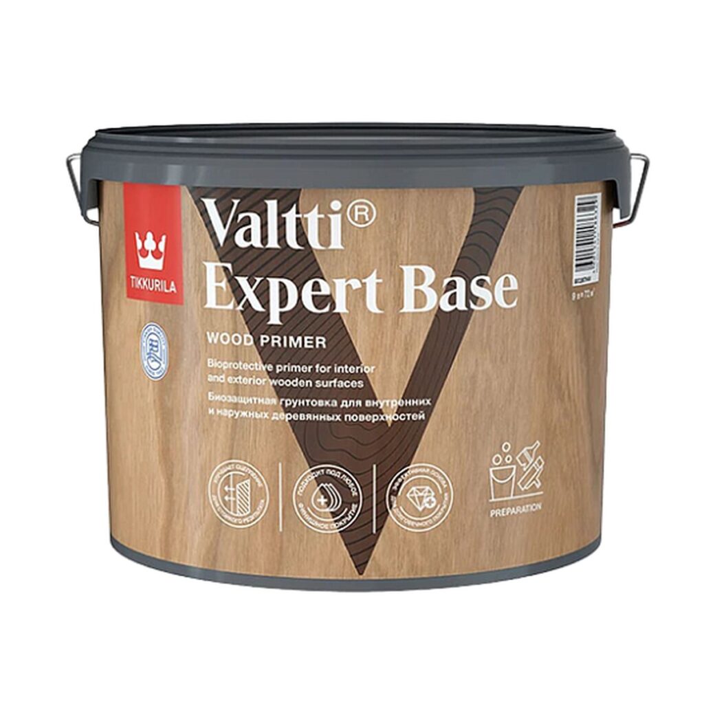Грунтовка Tikkurila Valtti Expert Base для наружной древесины