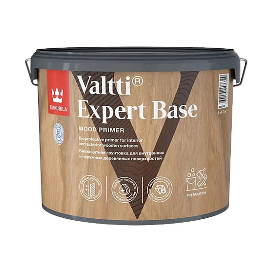 Грунтовка Tikkurila Valtti Expert Base для наружной древесины