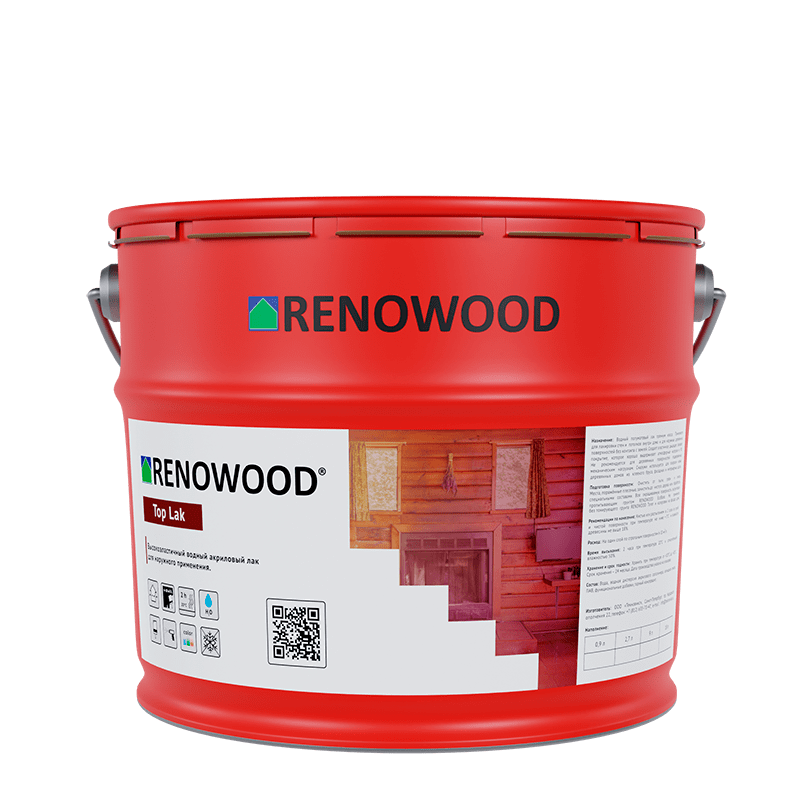 Лак RENOWOOD TopLak для фасадов и интерьера