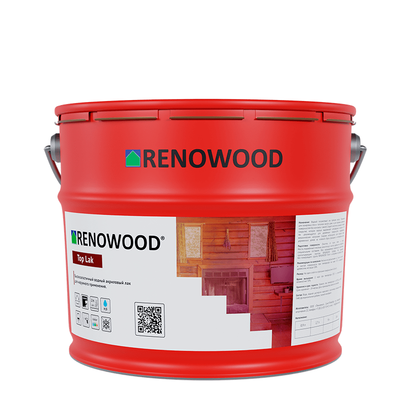 Лак RENOWOOD TopLak для фасадов и интерьера